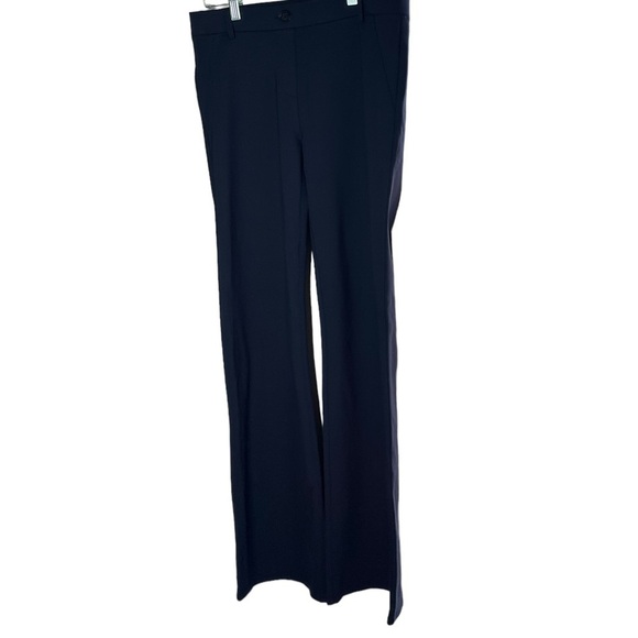 Betabrand Classic Dress Pant Yoga Pant | Straight, medium Long, Navy Blue - Picture 5 of 11